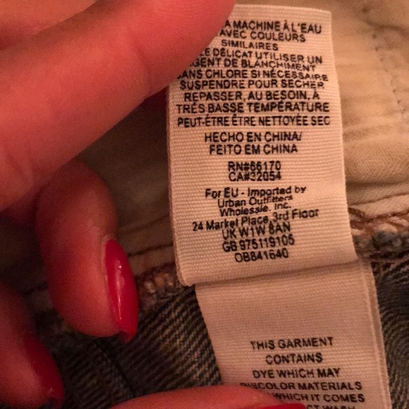 Free People Zip it Up Jean Mini Skirt - Picture 12 of 12